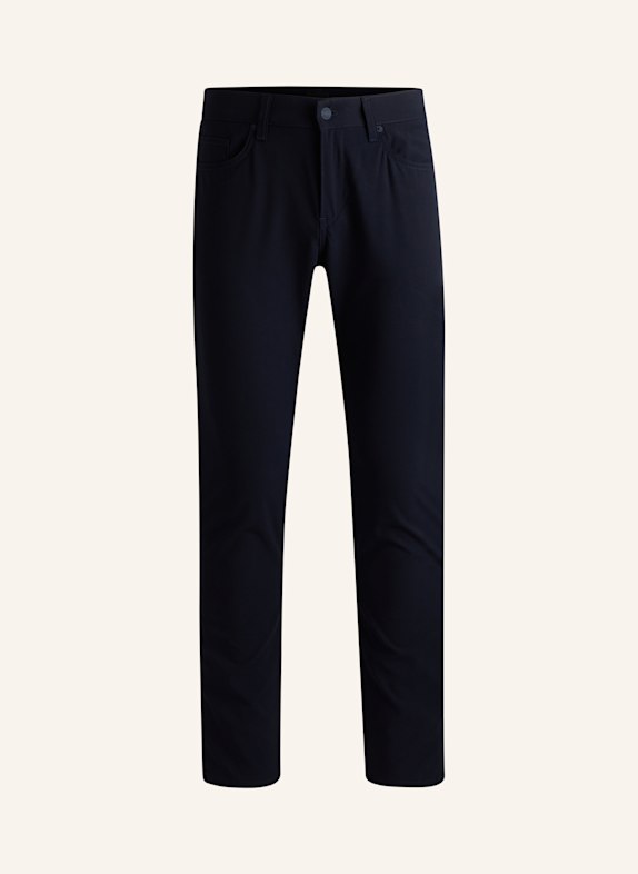 BOSS Casual Hose P-DELAWARE3-1-20 Slim Fit DUNKELBLAU