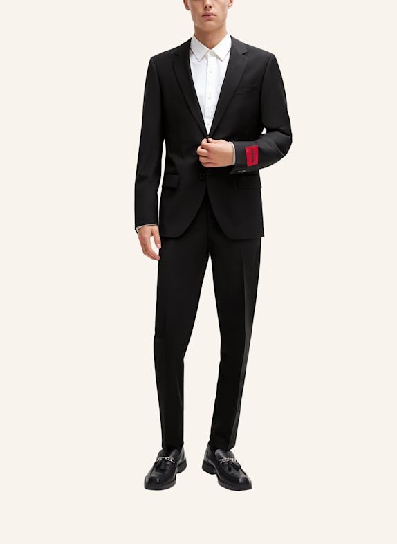 HUGO Business Anzug HENRY/GETLIN231X Slim Fit SCHWARZ