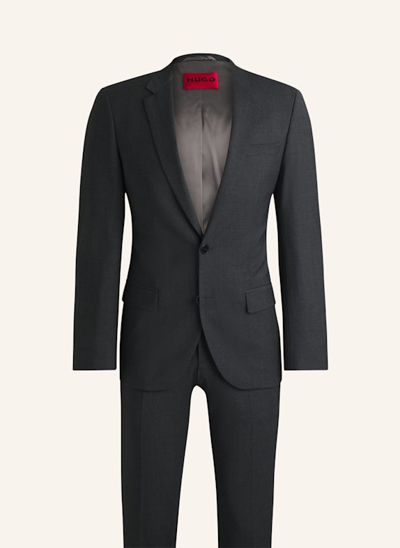 HUGO Business Anzug HENRY/GETLIN231X Slim Fit DUNKELGRAU