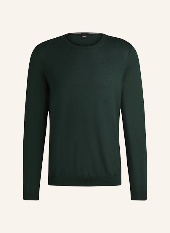 BOSS Pullover LENO-P Slim Fit GRÜN