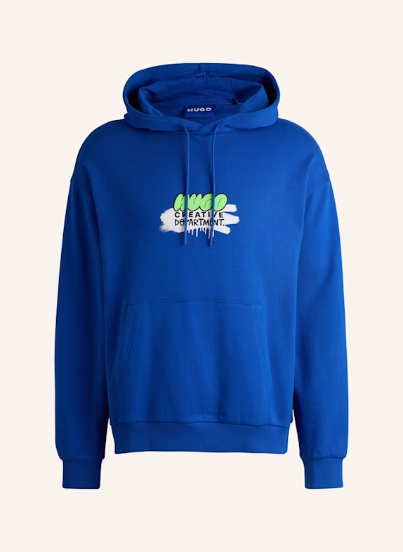 HUGO Sweatshirt NUGOBINO Regular Fit BLAU