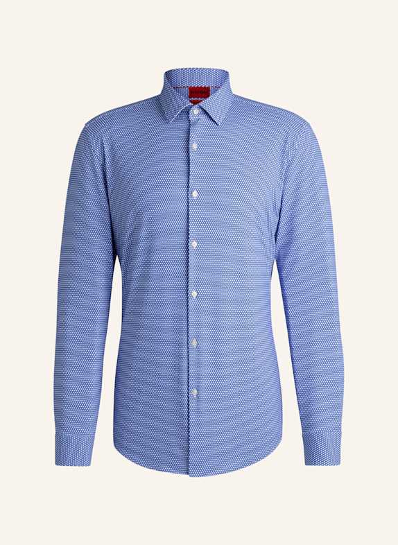 HUGO Business Hemd KENNO Slim Fit HELLBLAU