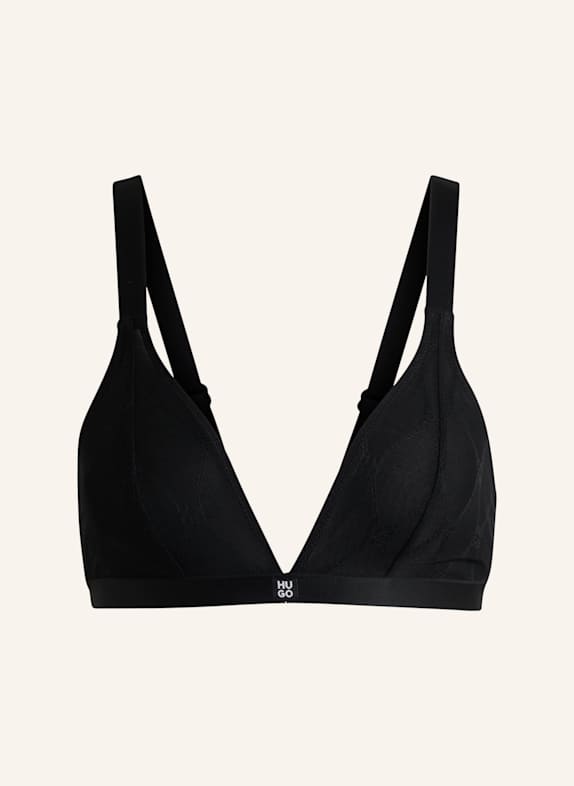 HUGO Bh TRIANGLE SPORTY LACE SCHWARZ