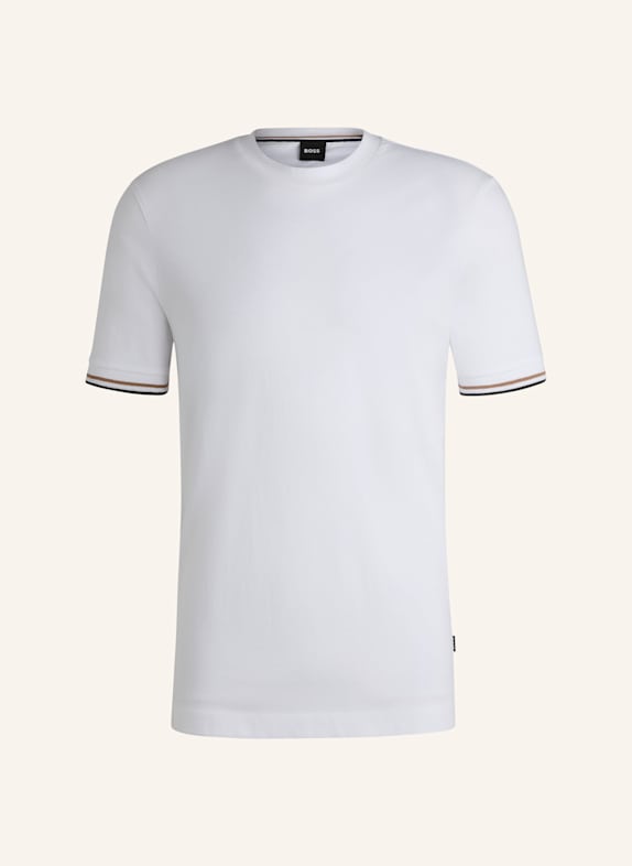 BOSS T-Shirt THOMPSON 04 Regular Fit WEISS