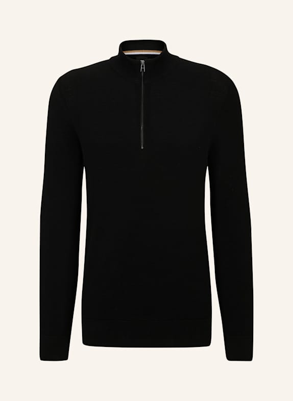 BOSS Pullover EBRANDO-P Regular Fit SCHWARZ