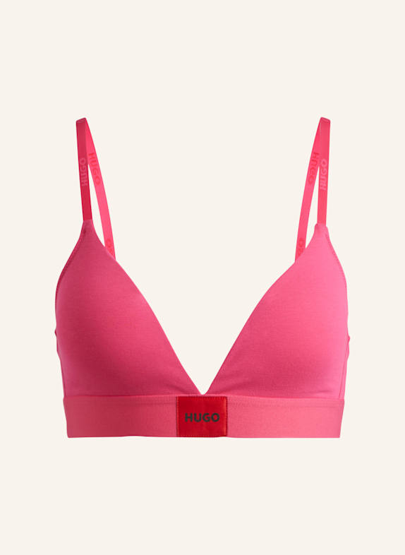 HUGO Bh TRIANGLE RED LABEL PINK