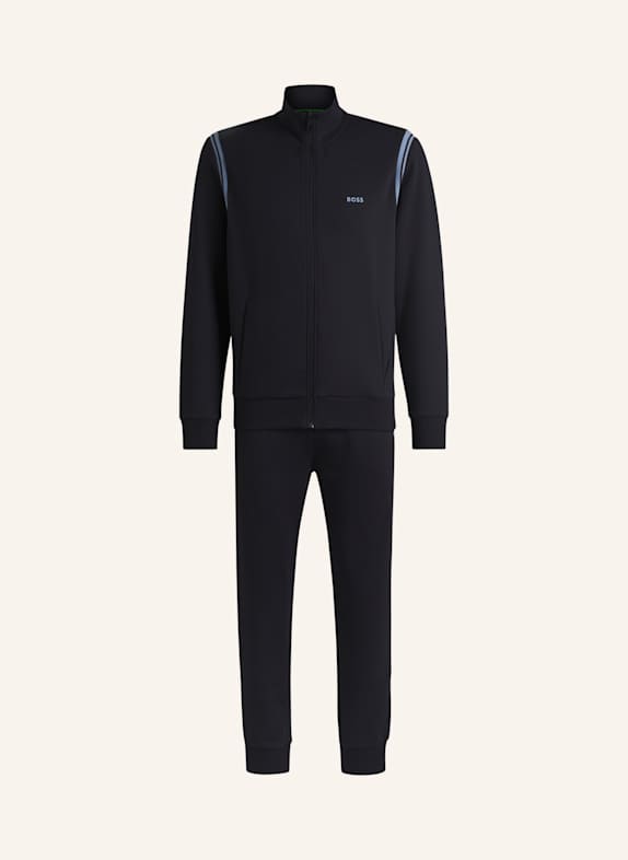 BOSS Sweatshirt TRACKSUIT SET Regular Fit DUNKELBLAU