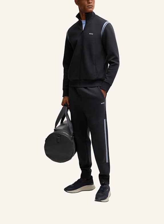 BOSS Sweatshirt TRACKSUIT SET Regular Fit DUNKELBLAU