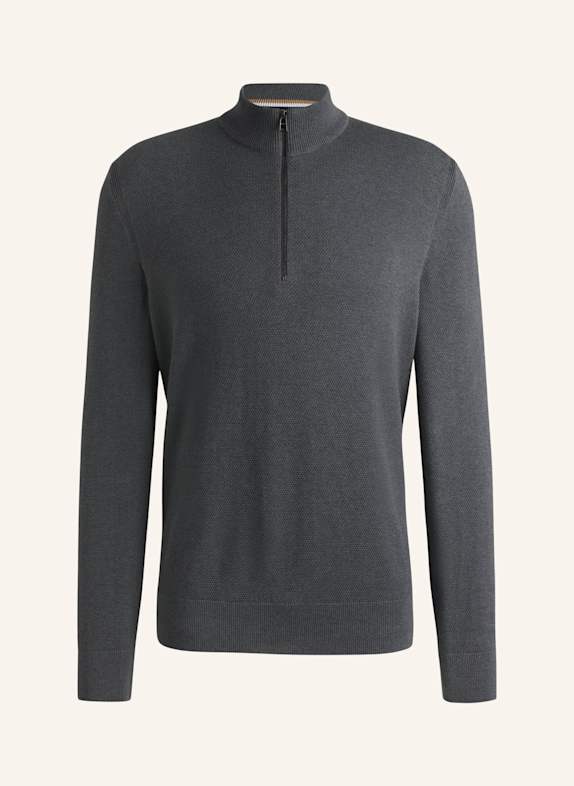 BOSS Pullover EBRANDO-P Regular Fit GRAU