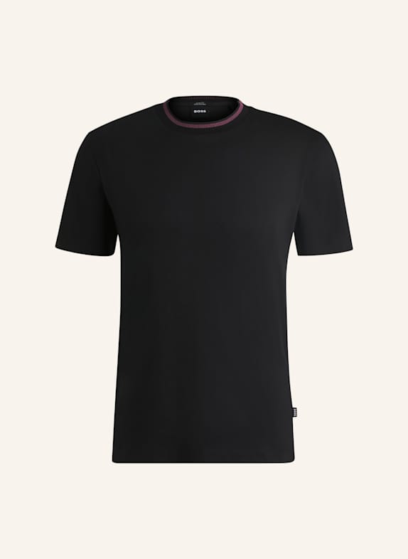 BOSS T-Shirt H-TESSLER 199 Slim Fit SCHWARZ