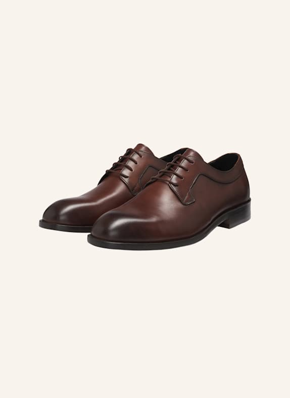 BOSS Business-Schnürschuh LIMBER_DERB_LT BRAUN