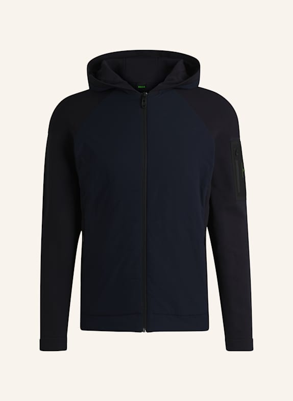BOSS Casual Jacke K_DESERT_HY Regular Fit DUNKELBLAU