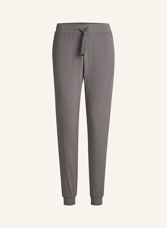 BOSS Loungewear Unterteil MONOGRAM_PANTS CUFF GRAU