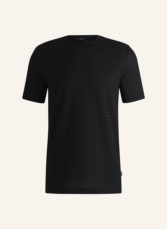 BOSS T-Shirt C-THOMPSON 111 Regular Fit SCHWARZ