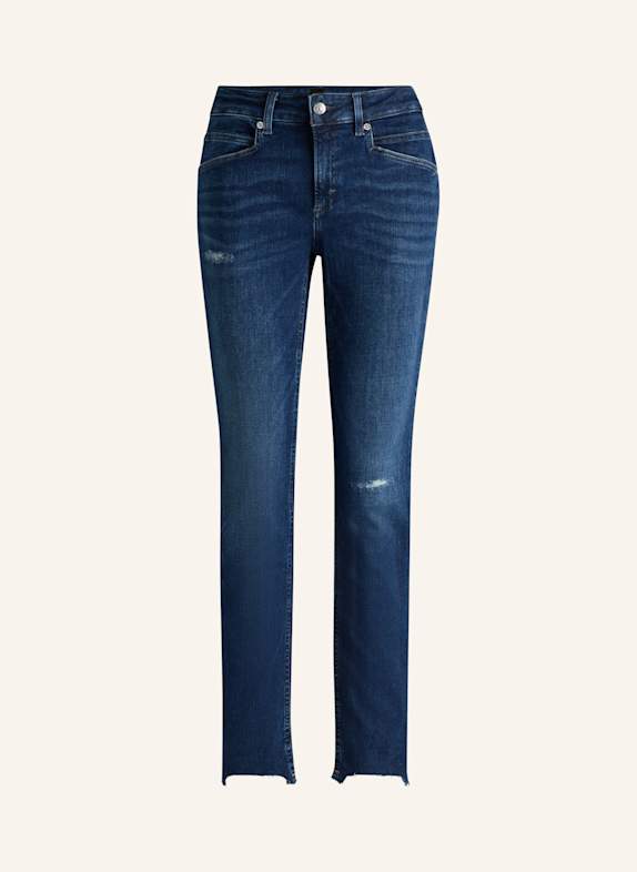 BOSS Super Skinny Fit Straight Leg Jeans DUNKELBLAU