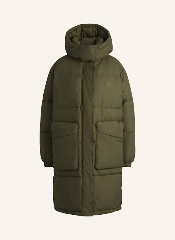 HUGO Casual Jacke FLAVIA-1_B Relaxed Fit GRÜN