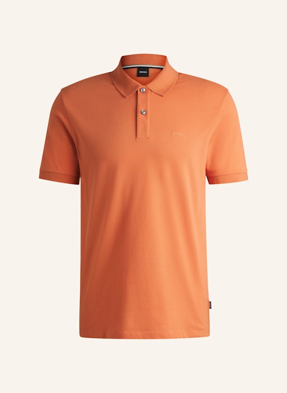 BOSS Poloshirt PALLAS Regular Fit ORANGE