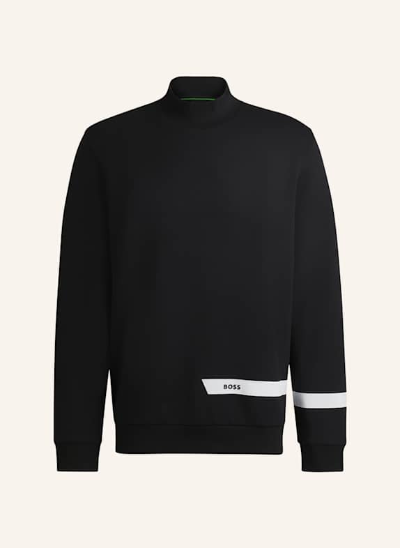 BOSS Sweatshirt SALBOCK_IN Regular Fit SCHWARZ