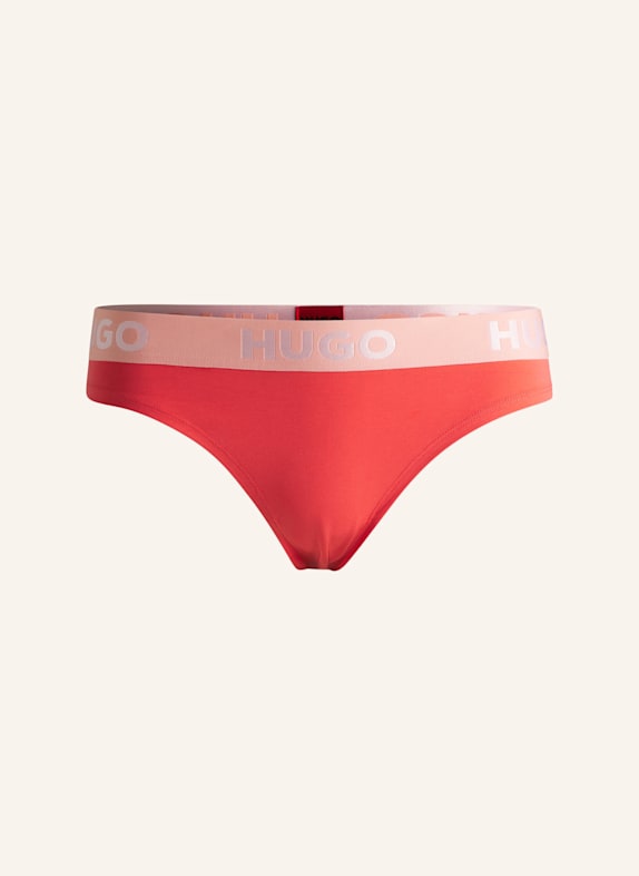 HUGO Slip THONG SPORTY LOGO HELLROT