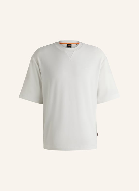 BOSS T-Shirt TE_WAFFLE Relaxed Fit WEISS