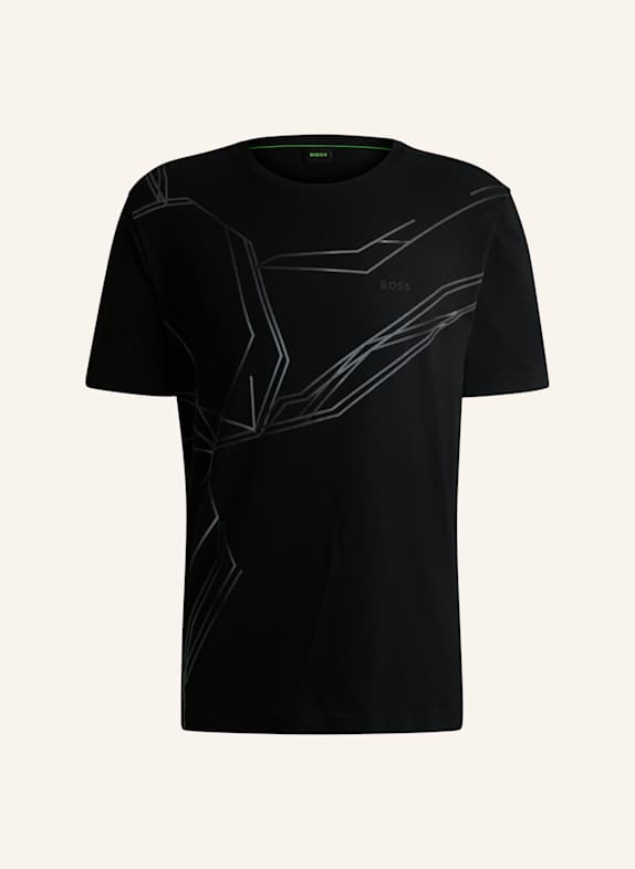 BOSS T-Shirt TEE BEETLE Regular Fit SCHWARZ