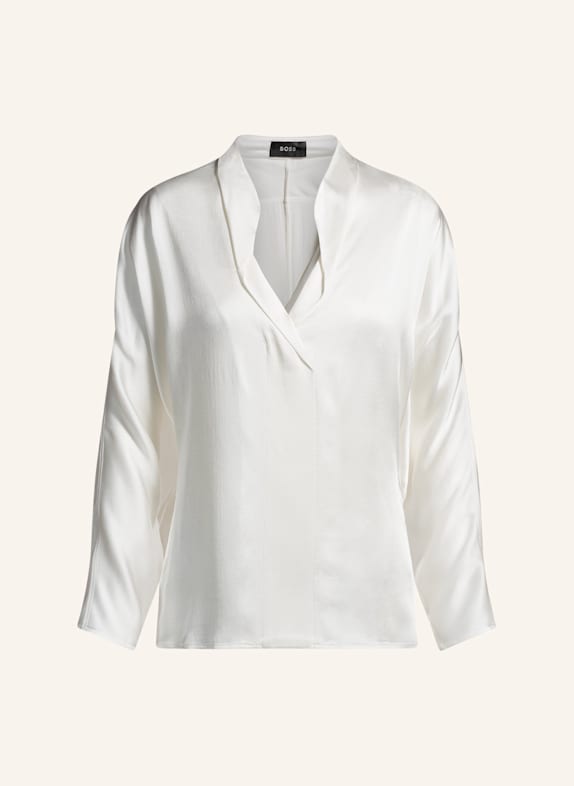 BOSS Business Bluse BACILIA Regular Fit WEISS