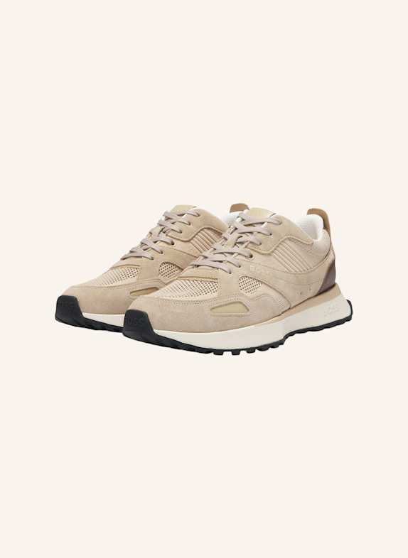 BOSS Sneaker JONAH_RUNN_KNSDBU BEIGE