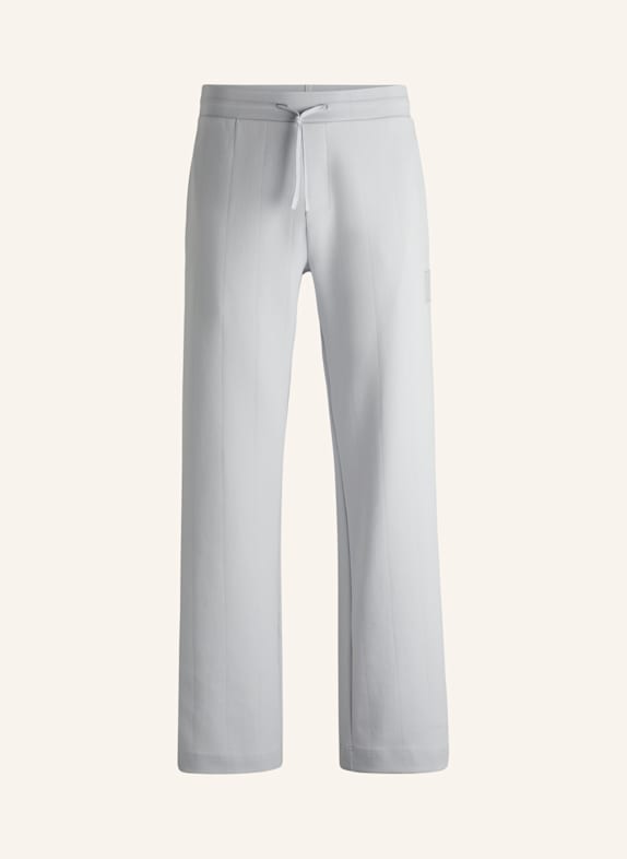 BOSS Casual Hose HARRY DROPNEEDLE Relaxed Fit HELLGRAU