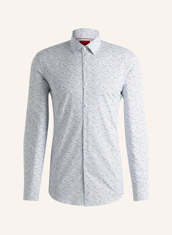 HUGO Business Hemd KENNO Slim Fit HELLBLAU