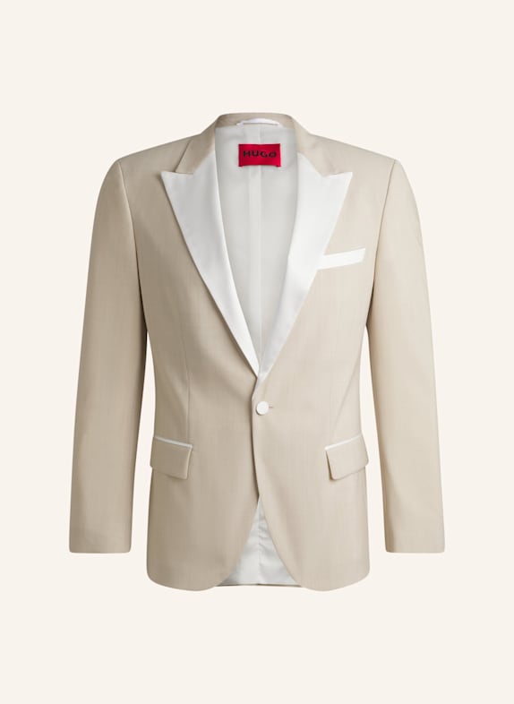 HUGO Blazer HENRY244E1X Slim Fit BEIGE