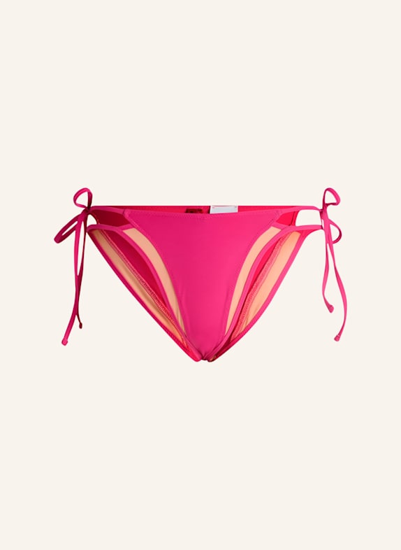 HUGO Bikini-Unterteil DUO LAYER SIDE TIE Regular Fit WEISS