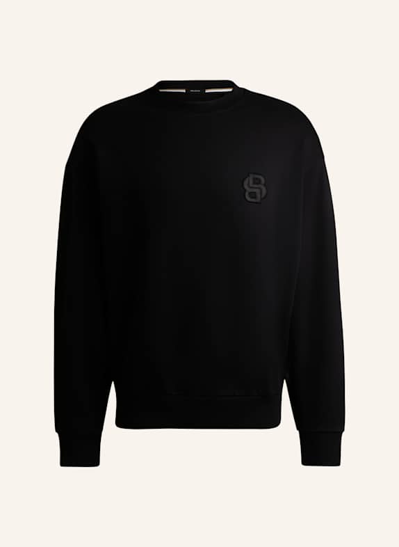 BOSS Sweatshirt C-SOLERI 26 Relaxed Fit SCHWARZ