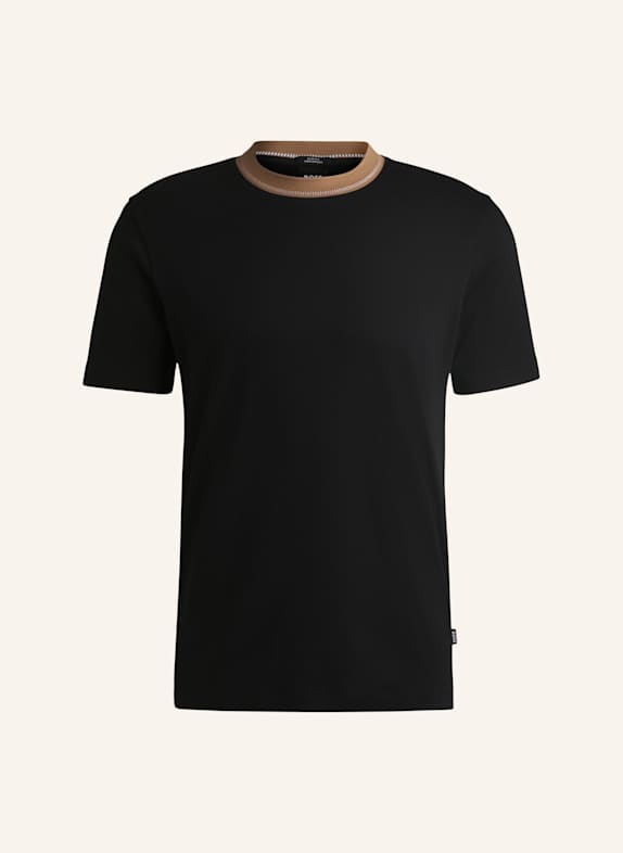 BOSS T-Shirt H-TESSLER 199 Slim Fit SCHWARZ