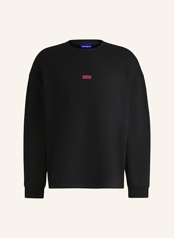 HUGO Sweatshirt NAVIU SCHWARZ