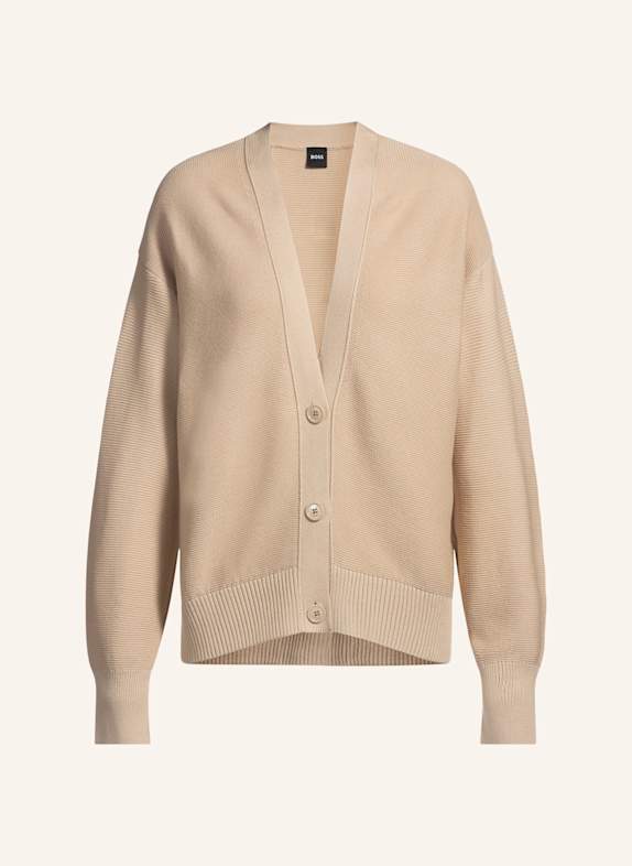 BOSS Strickjacke FANTINORE BEIGE
