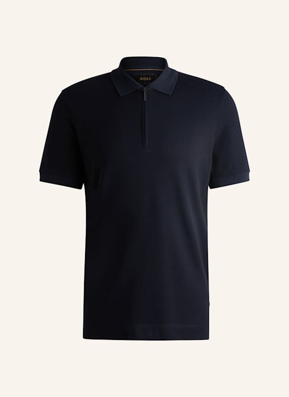 BOSS Poloshirt L-PAYROT 101 Regular Fit DUNKELBLAU
