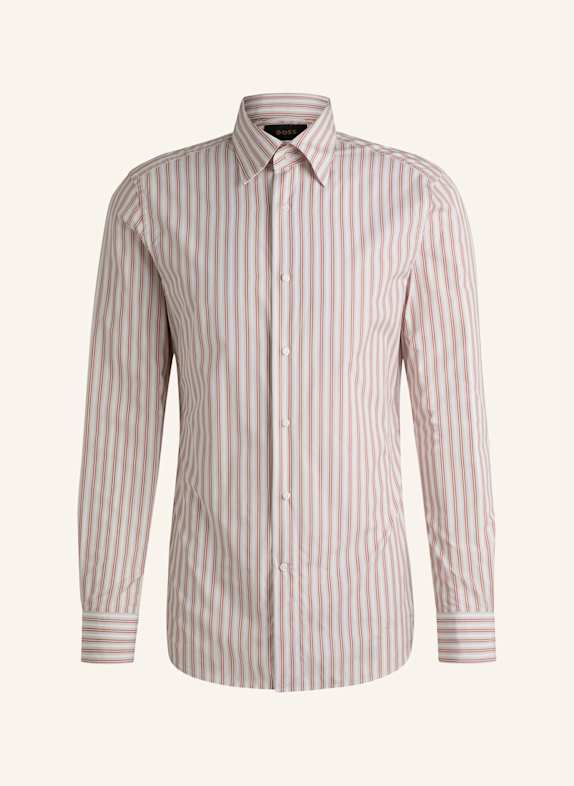 BOSS Business Hemd L-HAYS-HBD-C1-251 Slim Fit ROT
