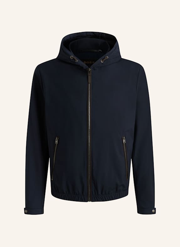 BOSS Casual Jacke L-CALFO DUNKELBLAU