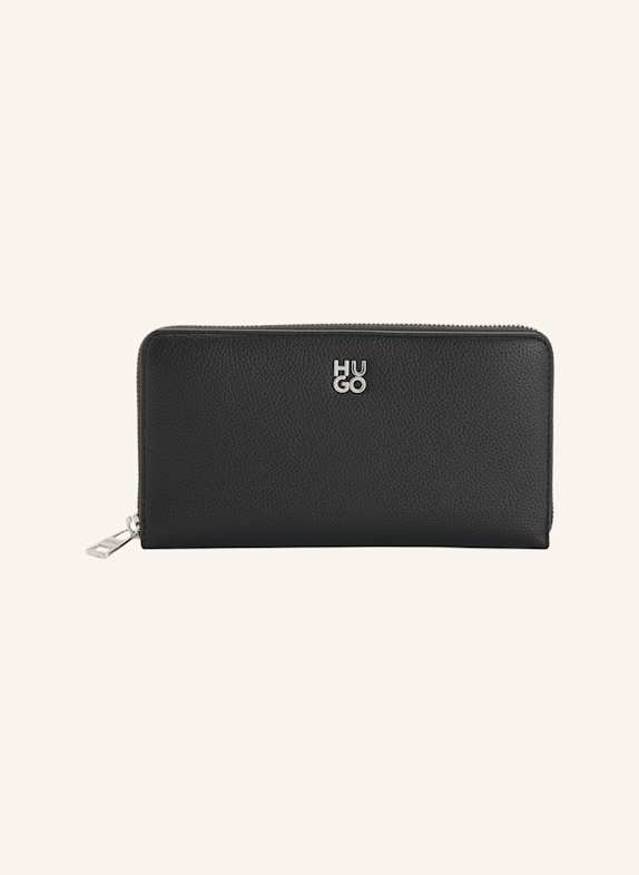 HUGO Brieftasche CHRIS 2.0_ZIP AROUND SCHWARZ