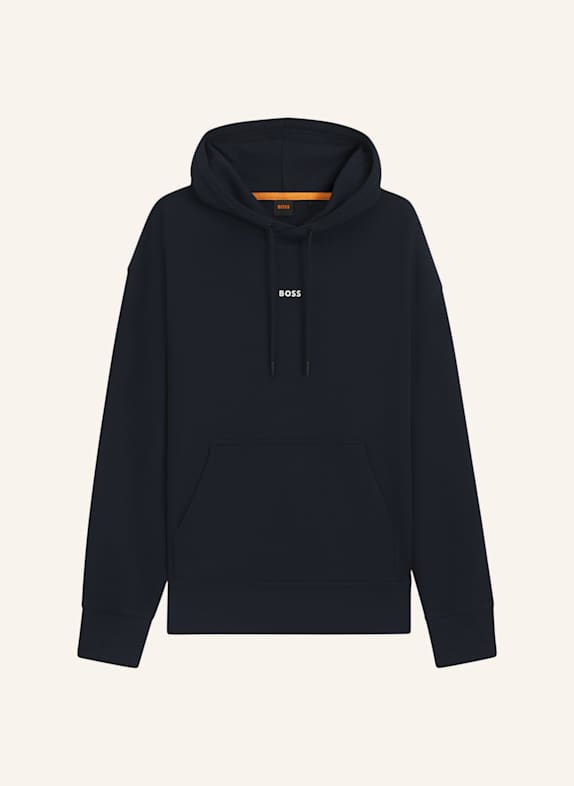 BOSS Sweatshirt WESMALLHOOD Regular Fit DUNKELBLAU