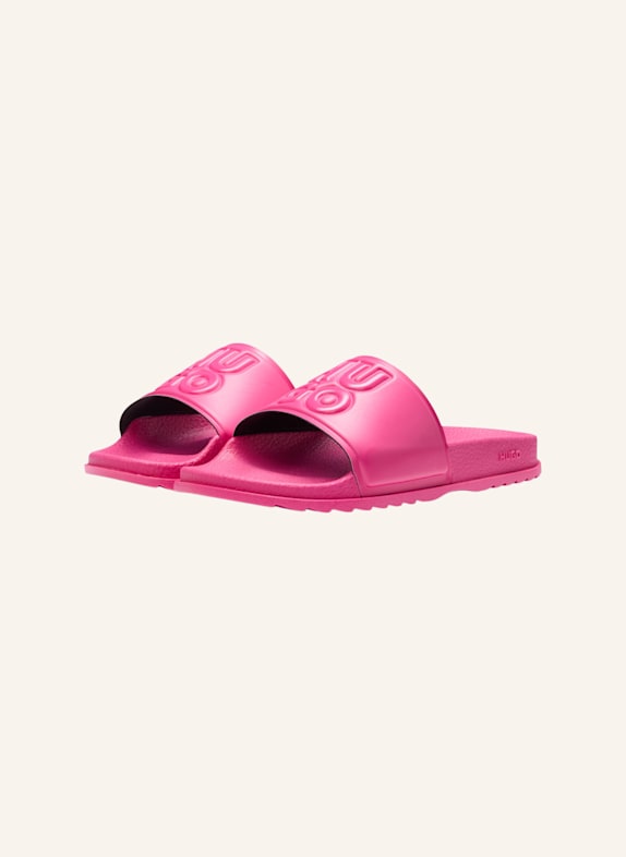 HUGO Sandale MATCH_IT_SLID2_PVCLG PINK