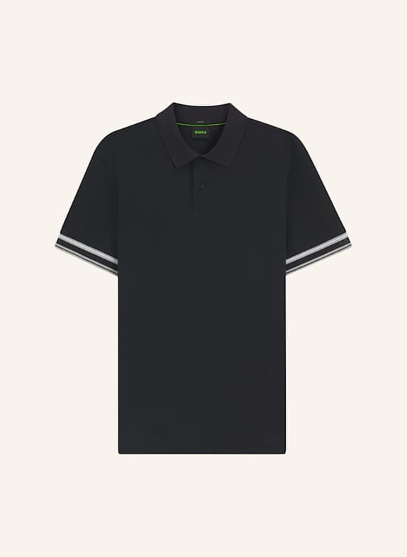 BOSS Poloshirt POLO ZONE Slim Fit DUNKELBLAU