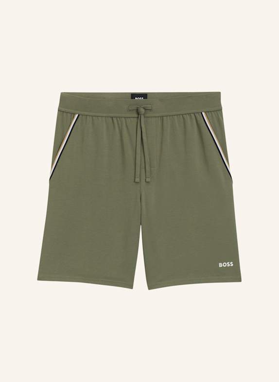 BOSS Pyjamas Unterteil UNIQUE SHORTS CW GRÜN