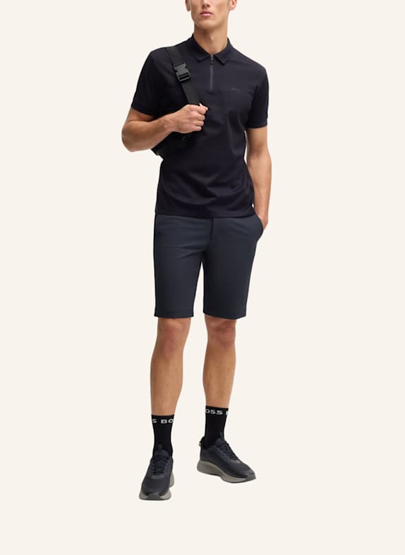 BOSS Short S_COMMUTER_10.5 INCH Slim Fit DUNKELBLAU