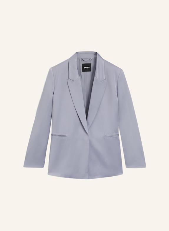 BOSS Blazer JOVANAMIA Relaxed Fit HELLGRAU