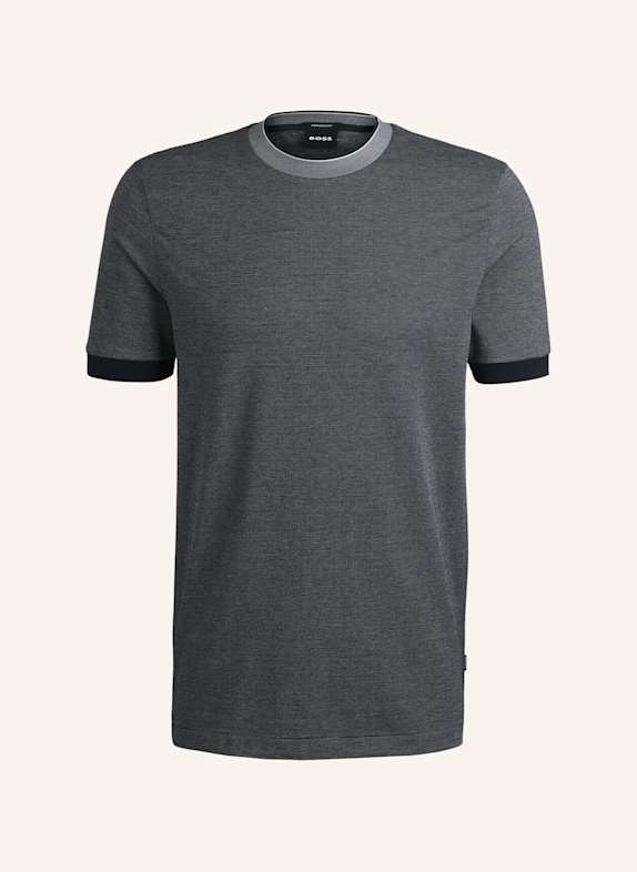 BOSS T-Shirt H-TESSLER 145 Slim Fit DUNKELBLAU
