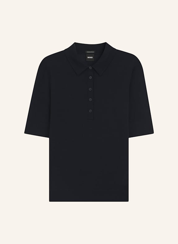 BOSS Pullover FIDENKA Regular Fit DUNKELBLAU