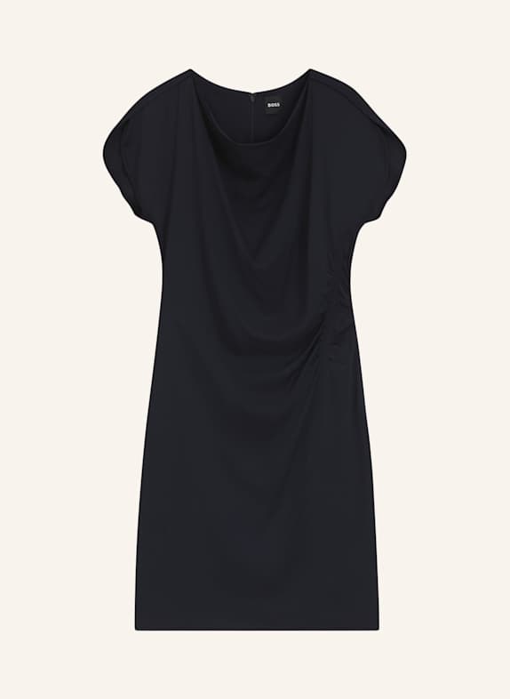 BOSS Business Kleid DEVANIA Slim Fit DUNKELBLAU