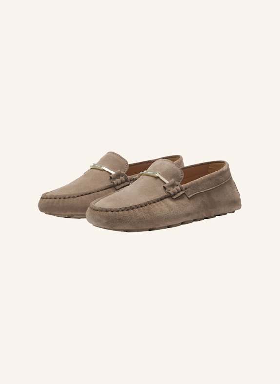 BOSS Flacher Schuh ROXANNE_DRIVER_SDHB BRAUN