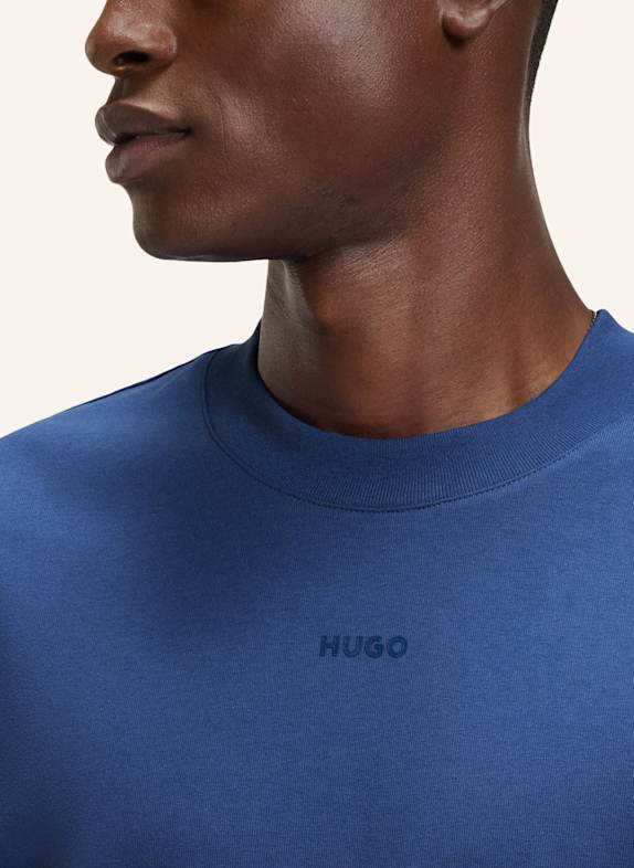 HUGO T-Shirt DAPOLINO BLAU